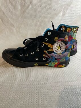 Converse Chuck Taylor High Top All Star Shoes, Size 3